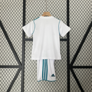 Conjunto retro niño Real Madrid 2017-2018 dorsal