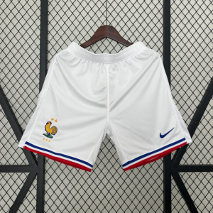 Pantalon Corto Blanco Francia 2024