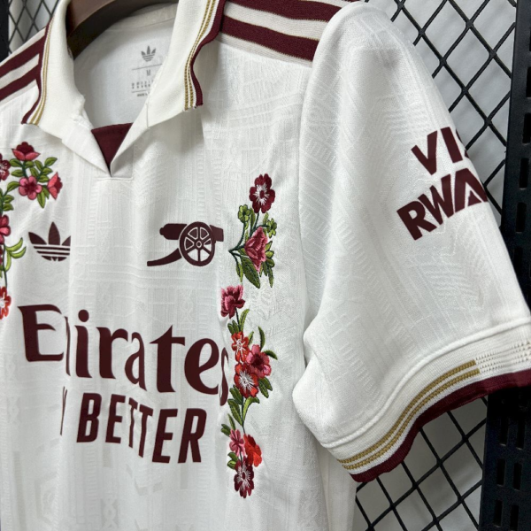 Camiseta Arsenal 2025-2026 Floral manga
