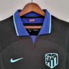 Camiseta Atletico Madrid 2022-2023 Negro cuello