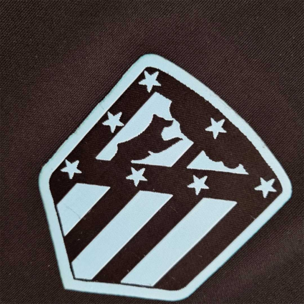 Camiseta Atletico Madrid 2022-2023 Negro escudo