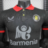 Camiseta Bayer Leverkusen Negro 2024-2025 pecho