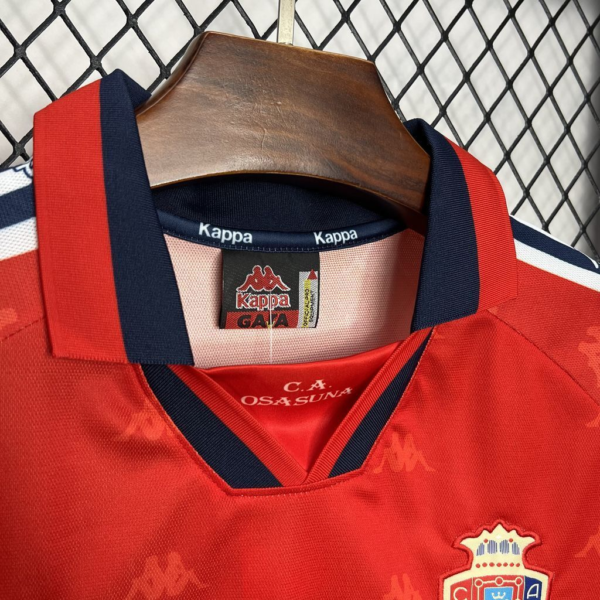 Camiseta CA Osasuna 1996-1997 Roja manga