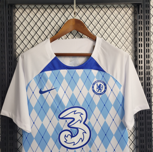 Camiseta Chelsea Rombo 2023-2024 pecho