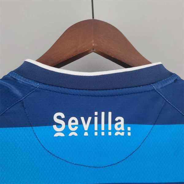 Camiseta Real Betis 2022-2023 Azul cuello posterior