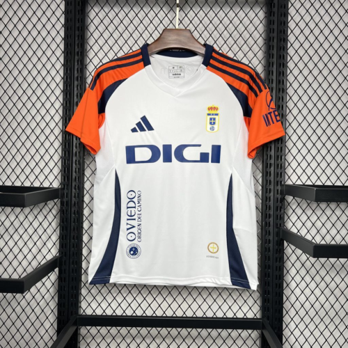 Camiseta Real Oviedo Blanco 2024-2025