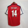 Camiseta Retro Arsenal 2000-2001 Henry dorsal