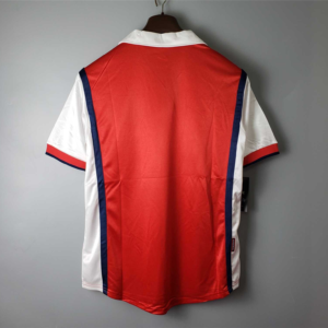 Camiseta Retro Arsenal 1998-1999 Bergkamp dorsal