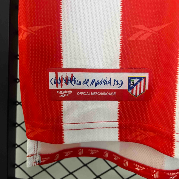 Camiseta Retro Atletico Madrid 1998-1999 detalles