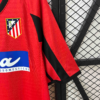 Camiseta Retro Atletico Madrid 2001-2002 Rojo manga