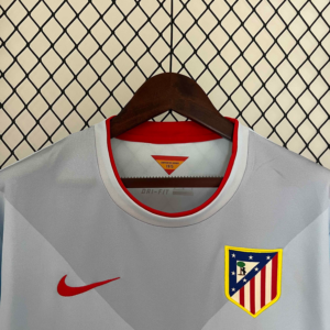 Camiseta Retro Atletico Madrid Blanco 2013-2014 cuello
