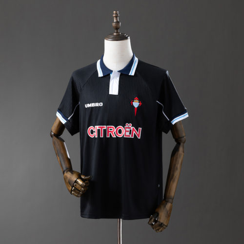 Camiseta Retro Celta de Vigo 1997-1998 Negro