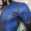Camiseta azul Brasil Mundial 2026 manga