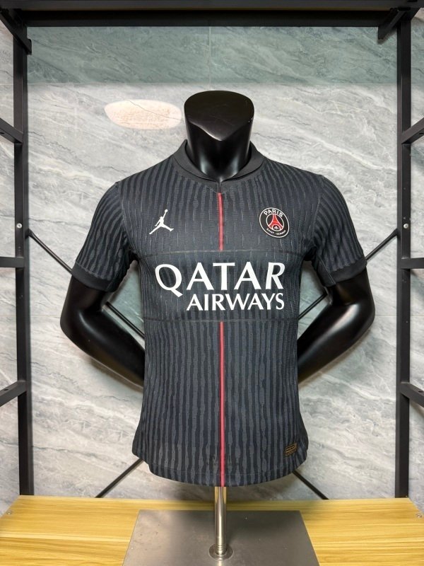 Camiseta negra Paris Saint Germain 2025-2026