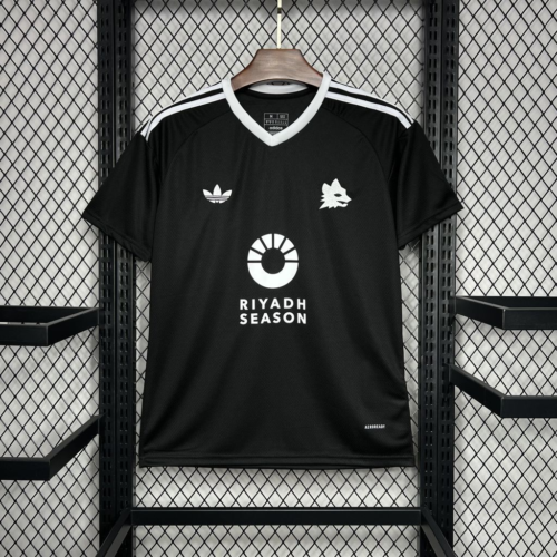 Camiseta AS Roma Svilar 2024-2025 Negro Portero