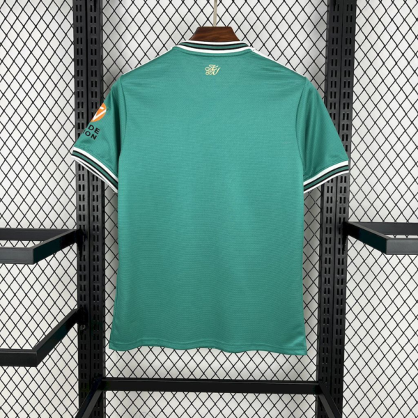 Camiseta Aston Villa verde 2024-2025 edición especial dorsal