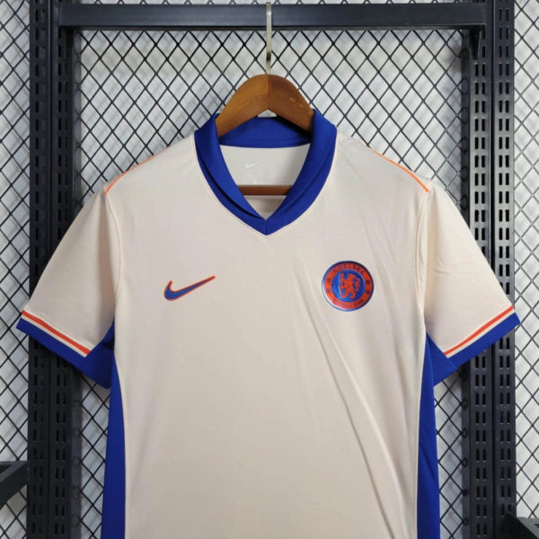 Camiseta Chelsea 2024-2025 Crema pecho