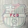 Camiseta FC Barcelona 2025-2026 blanca escudo