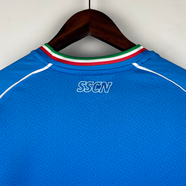 Camiseta Napoli 2023-2024 Khvicha cuello posterior