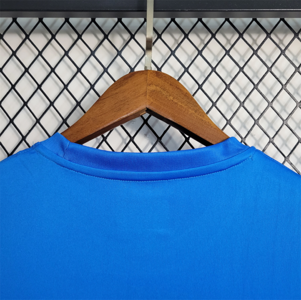 Camiseta Napoli Campeon 2022-2023 Azul cuello posterior