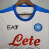 Camiseta Napoli Maradona 2020-2021 Blanco pecho