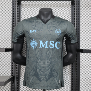 Camiseta Napoli Samurái 2024-2025 Gris