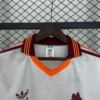 Camiseta Retro AS Roma Giannini 1995-1996 Blanco cuello