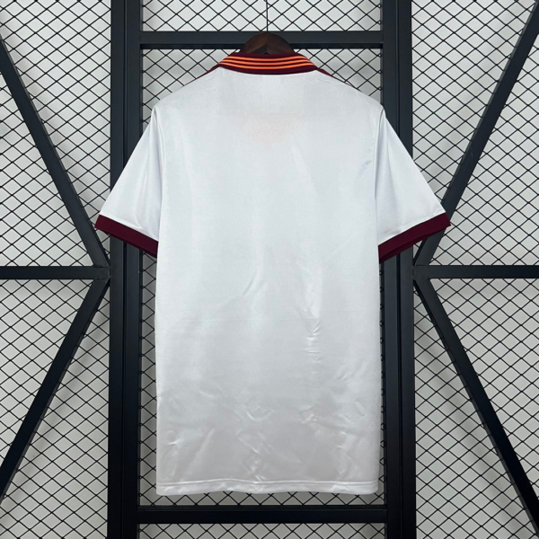 Camiseta Retro AS Roma Giannini 1995-1996 Blanco dorsal