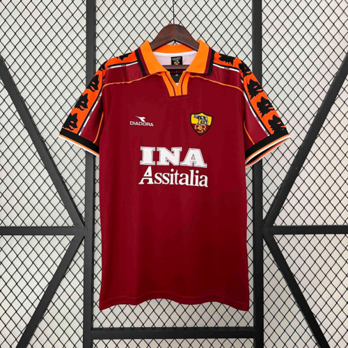 Camiseta Retro AS Roma Totti 1998-1999 Capitan