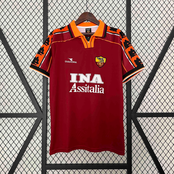 Camiseta Retro AS Roma Totti 1998-1999 Capitan