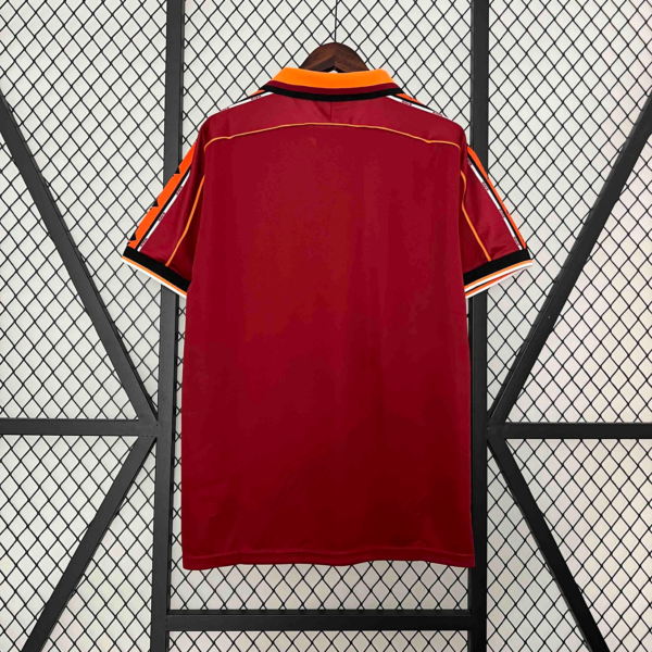 Camiseta Retro AS Roma Totti 1998-1999 Capitan dorsal