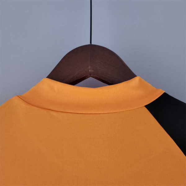 Camiseta Retro AS Roma Totti 2005-2006 Manga Larga cuello posterior