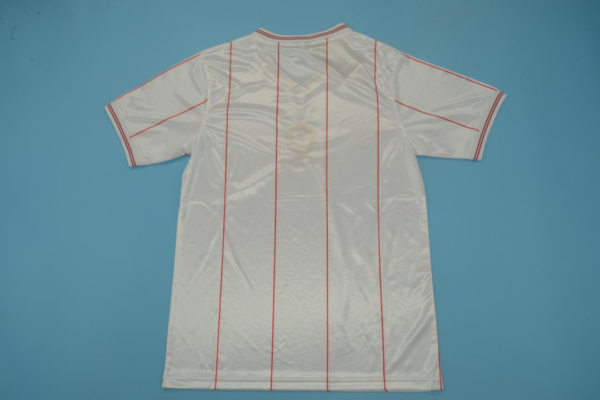 Camiseta Retro Aston Villa blanco 1982 dorsal