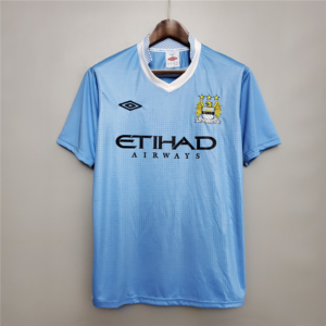 Camiseta Retro Manchester City Kun Aguero 2011-2012