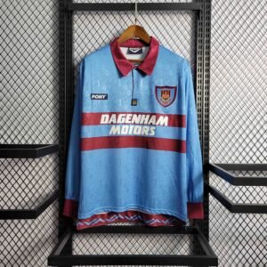 Camiseta Retro West Ham manga larga 1995-1997