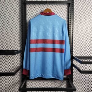 Camiseta Retro West Ham manga larga 1995-1997 dorsal