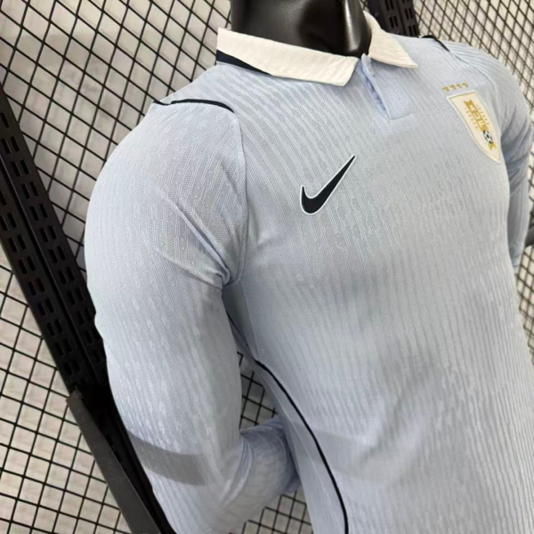 Camiseta Uruguay Mundial 2026 manga larga manga