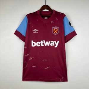 Camiseta West Ham rojo 2023-2024
