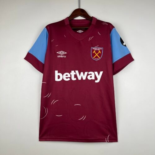 Camiseta West Ham rojo 2023-2024