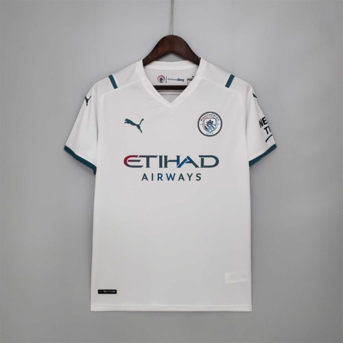 Camiseta blanca Manchester City 2021-2022