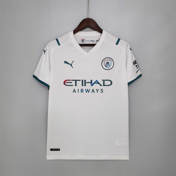 Camiseta blanca Manchester City 2021-2022