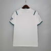 Camiseta blanca Manchester City 2021-2022 dorsal