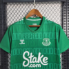 Camiseta Everton 2023-2024 Verde Esmeralda cuello