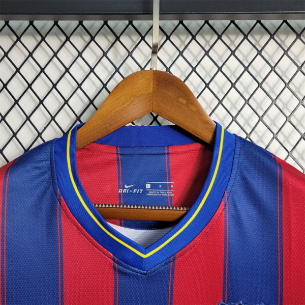 Camiseta retro FC Barcelona Messi 2009-2010 cuello V