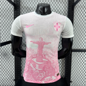Camiseta seleccion Brasil rosa 2025-2026
