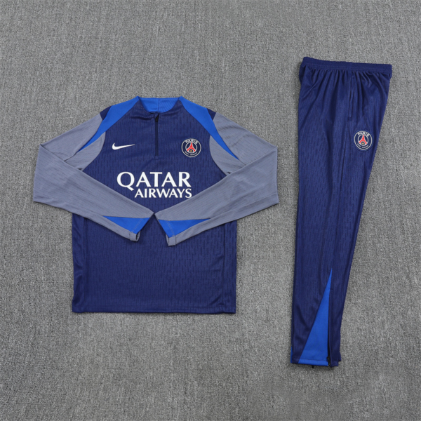 Conjunto Chandal niño-adulto Azul PSG 2025-2026 p