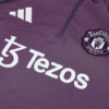 Conjunto Chandal niño-adulto Morado Manchester United 2025-2026 pecho