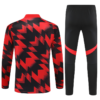 Conjunto Chandal niño/adulto Rojo-Negro Manchester United 2025-2026 Version Fan