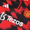 Conjunto Chandal niño-adulto Rojo-Negro Manchester United 2025-2026 pecho