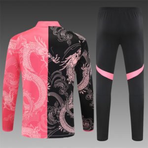 Conjunto Rosado chandal niño-adulto Dragon Real Madrid 2025-2026 dorsal